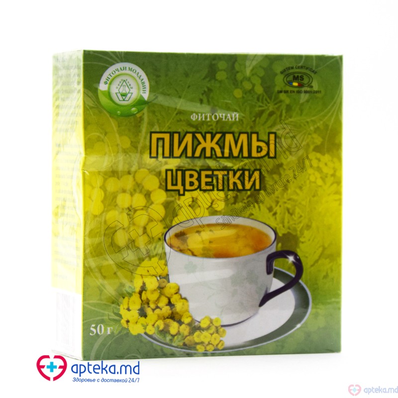 Пижмы цветы, фиточай, 50 г