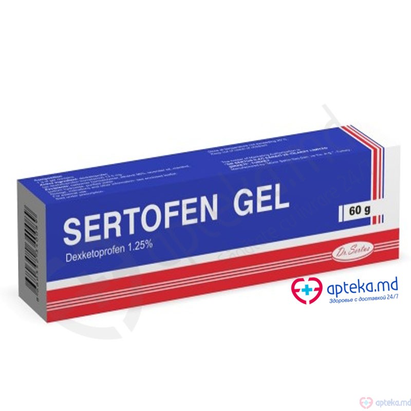 Sertofen gel 12,5 mg/g 60 g N1