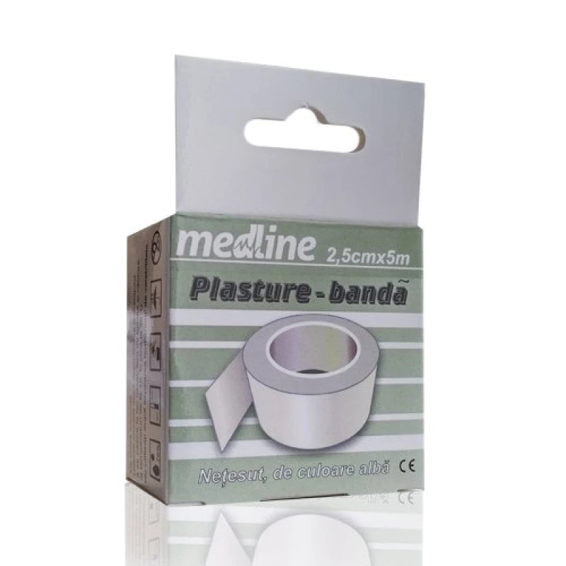 Пластырь из нетканного материала 2,5 см x 5 м Medline Пластырь из нетканного материала 2,5 см x 5 м Medline