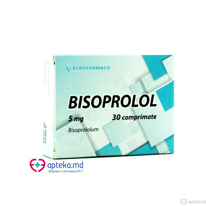 Bisoprolol comprimate 5 mg N10x3