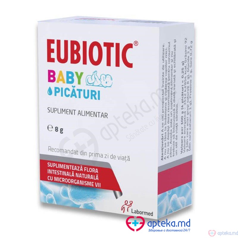 Eubiotic  Baby 8g. pic. susp orala N1