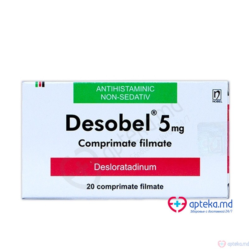 Desobel comp. film. 5 mg N10x2