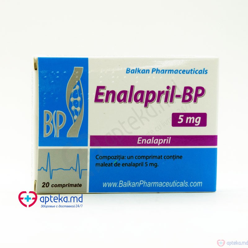 Enalapril-BP comprimate 5 mg N20