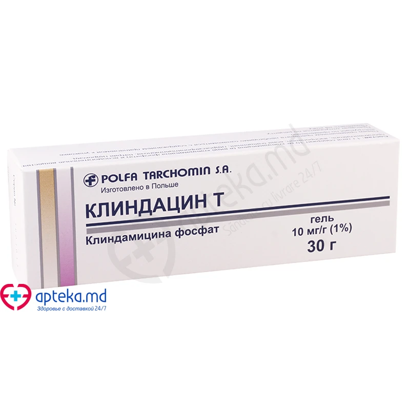Клиндацин T гель 10 мг/г 30 г N1 Клиндацин T гель 10 мг/г 30 г N1