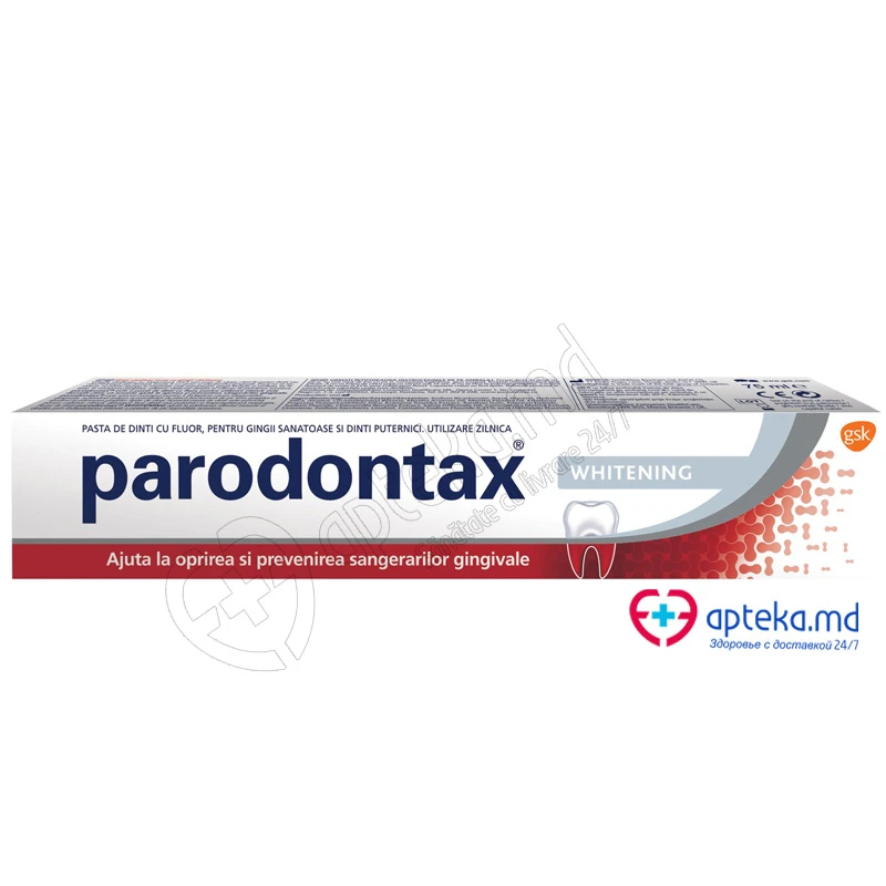 Паста зубная "Parodontax" отбеливающая 75 мл Паста зубная "Parodontax" отбеливающая 75 мл