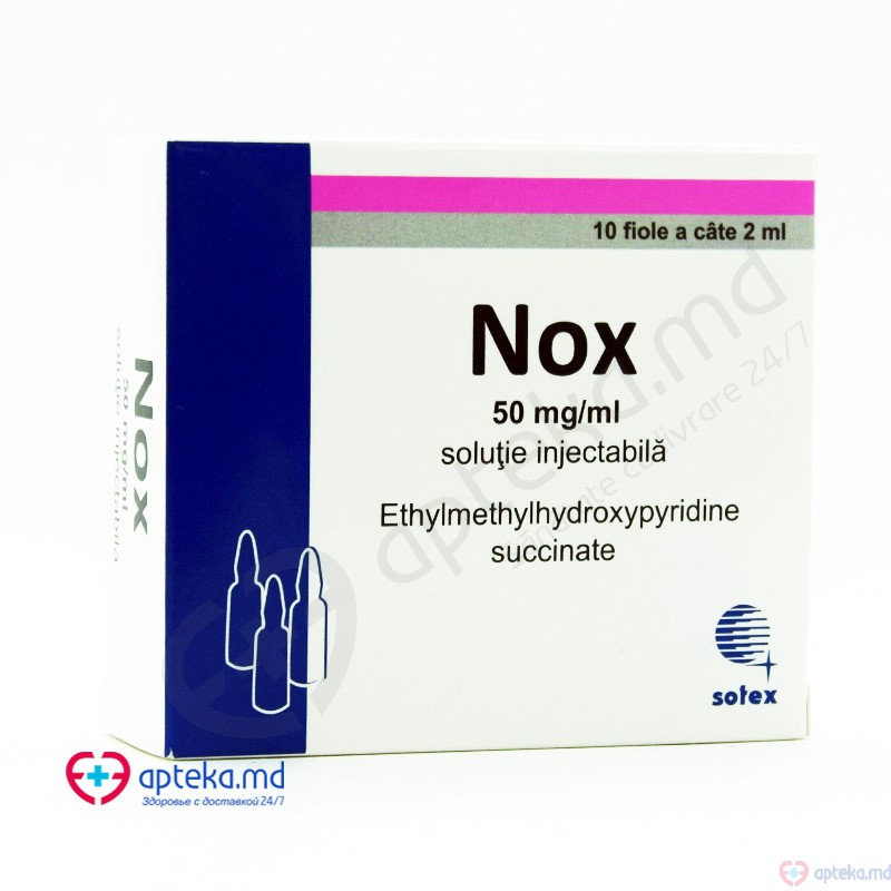 Nox sol. inj. 50 mg/ml 2 ml N5x2