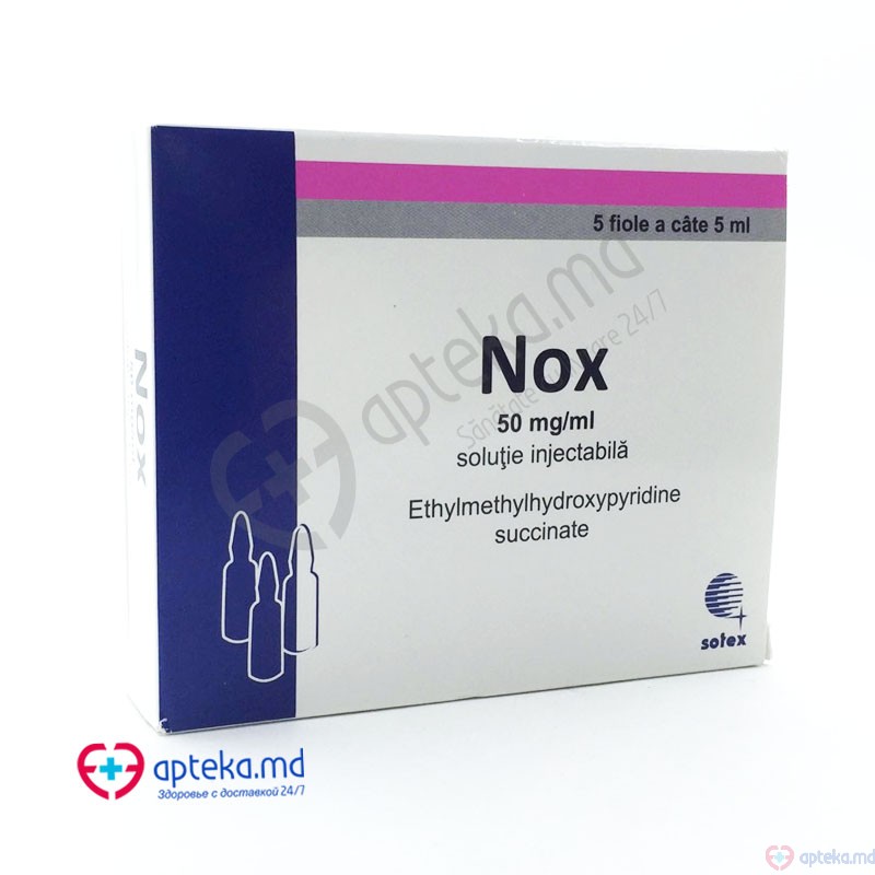 Nox sol. inj. 50 mg/ml 5 ml N5