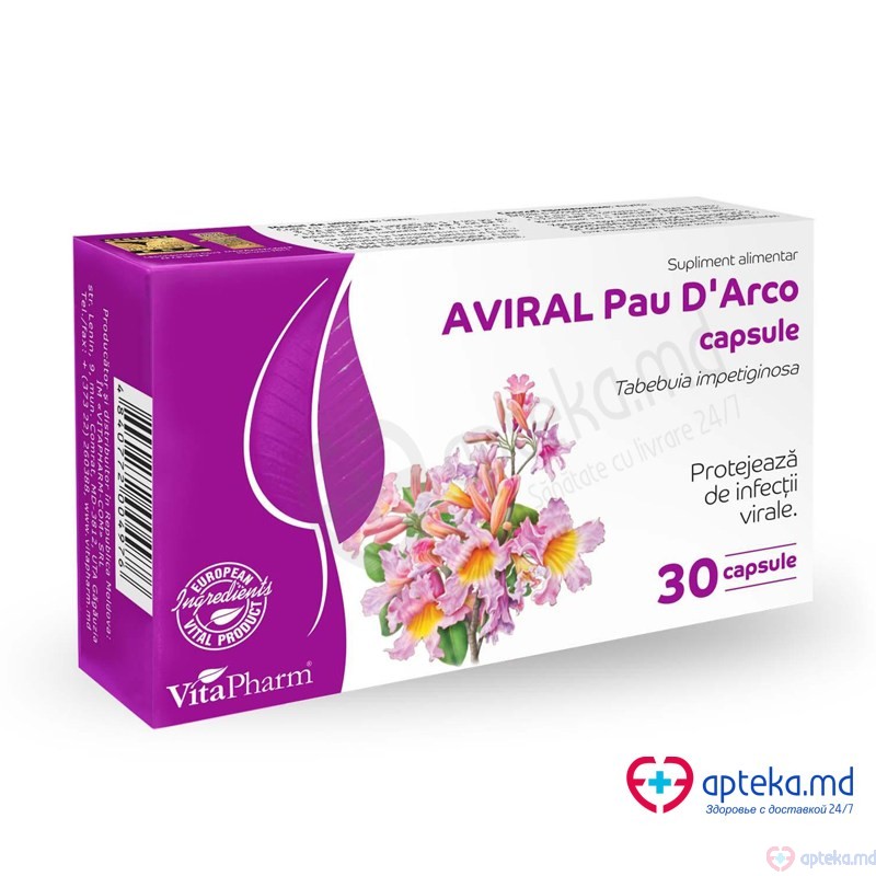 Aviral Pau D'Arco caps. N30