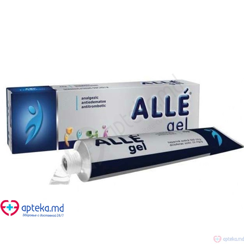 Alle gel 10 mg + 500 UI/g 25 g N1