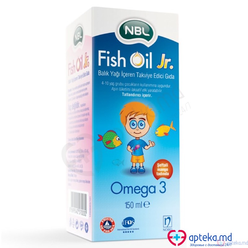 Fish Oil Jr. sir. 150ml N1