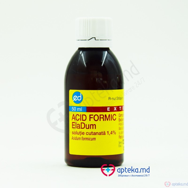 Acid formic sol. cutan.  50 ml N1