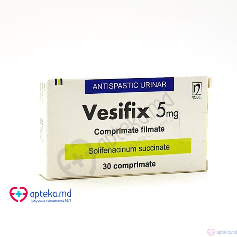 Vesifix 5 mg comprimate filmate 5 mg N10x3