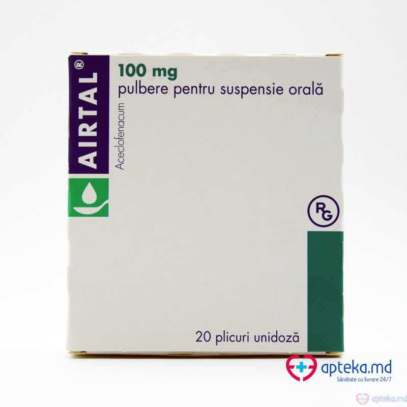 Airtal pulb./susp. orala 100 mg 3 g N20