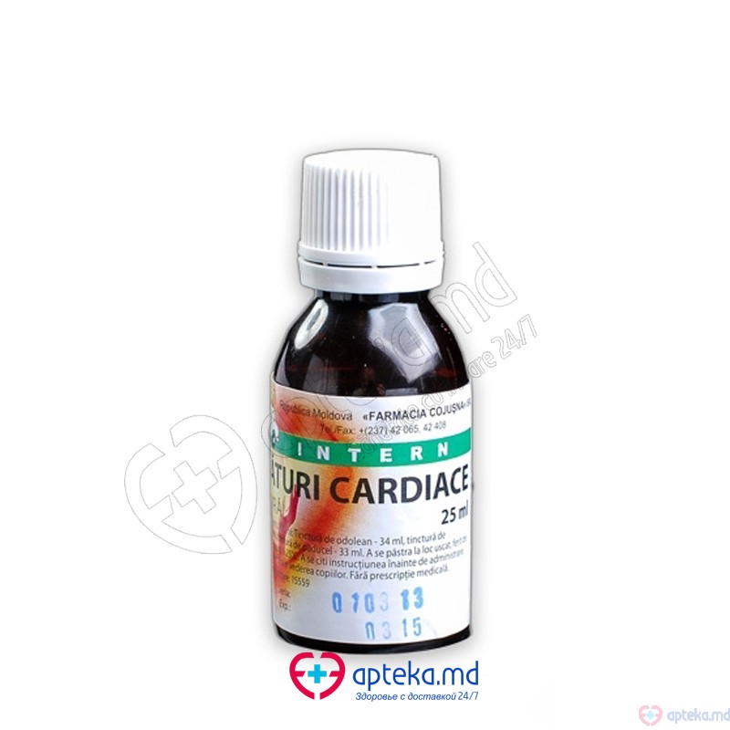 Tinctura cardiace pic. orale, sol.  25 ml N1