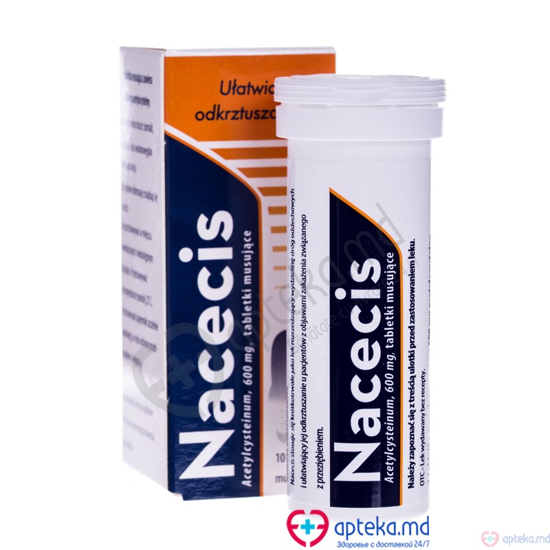 Nacecis 600 comp. eferv. 600 mg N10