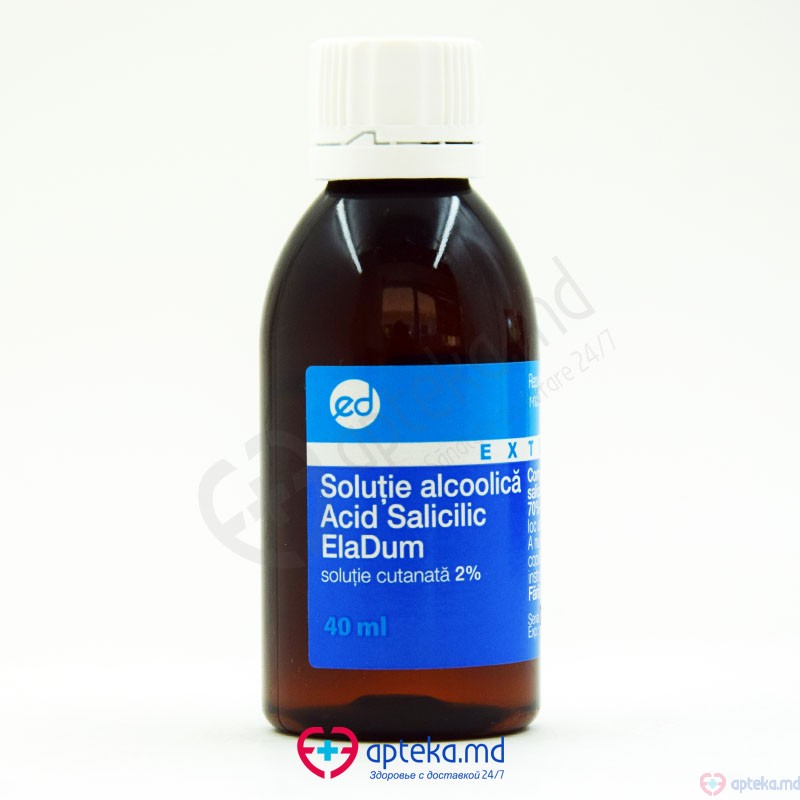 Acid salicilic sol. cutan. 2% 40 ml N1