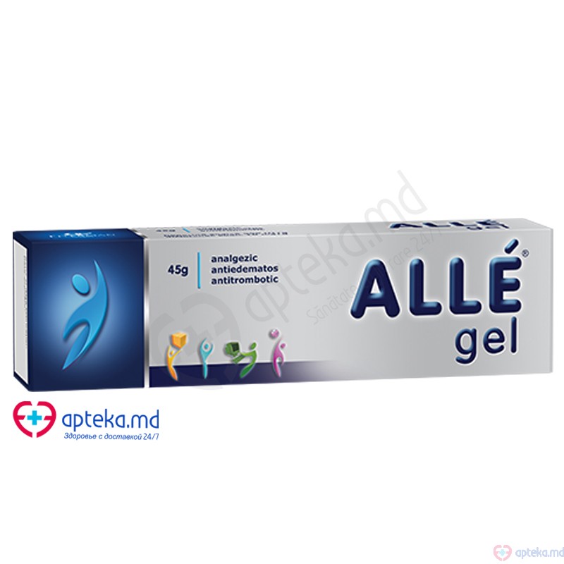 Alle gel 10 mg + 500 UI/g 45 g N1