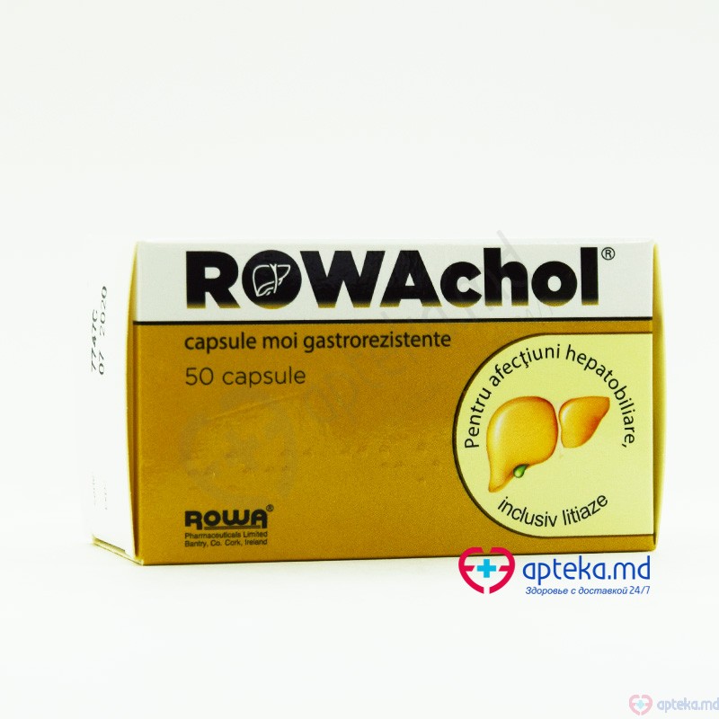 Rowachol caps. moi gastrorez. N50