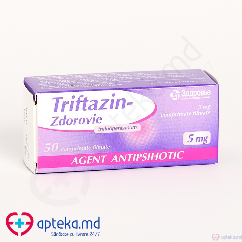 Triftazin-Zdorovie comp. film. 5 mg N10x5