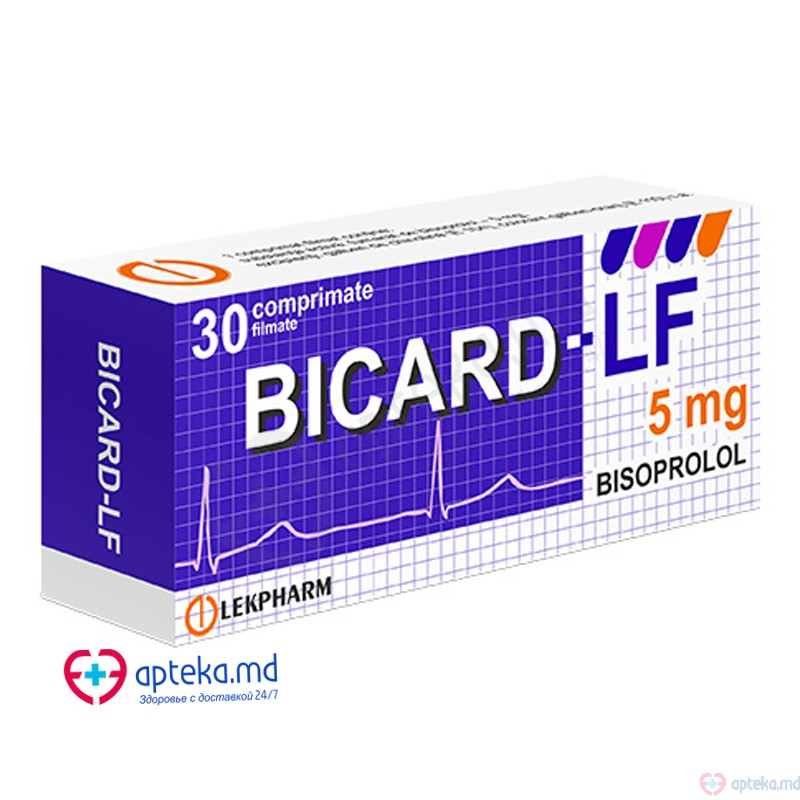 Bicard-LF comp. film. 5 mg N10x3