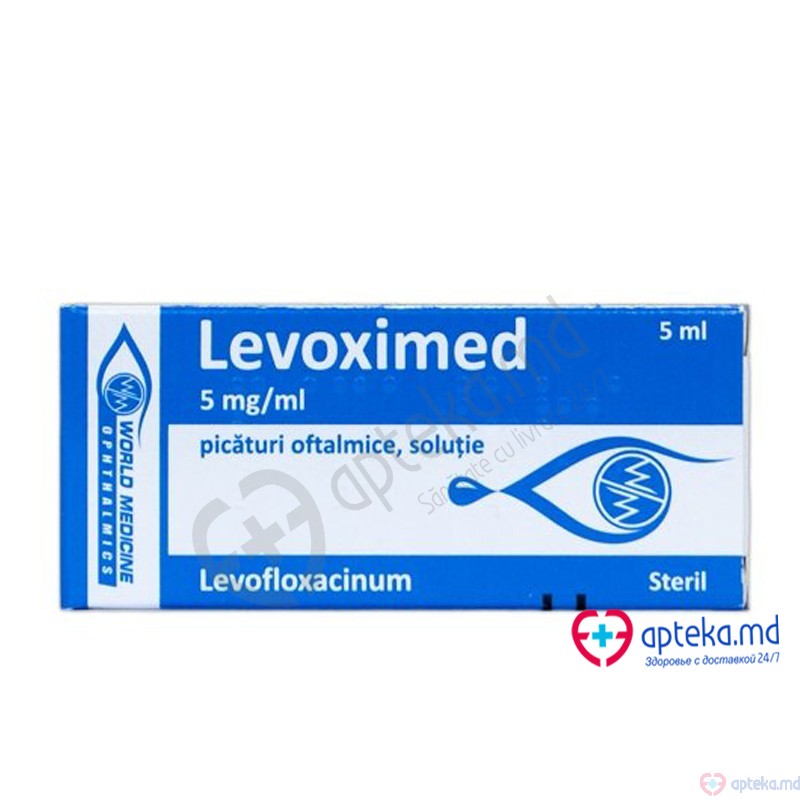 Levoximed pic. oft., sol. 5 mg/ml 5 ml N1