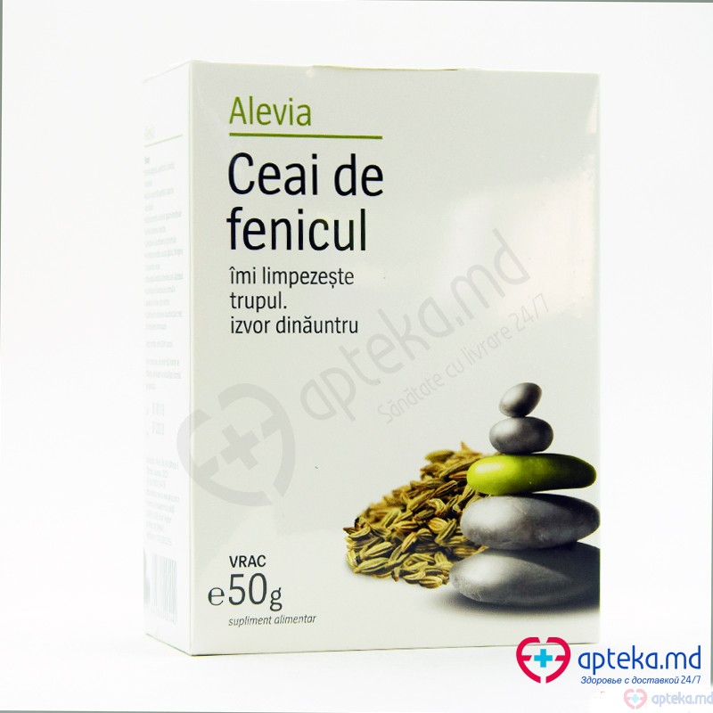 Ceai Alevia fenicul 50g prod. vegetal