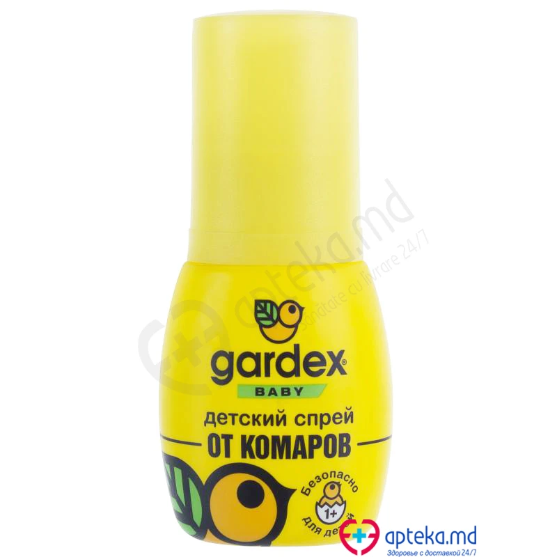 Спрей от комаров Gardex для детей 50 мл Спрей от комаров Gardex для детей 50 мл
