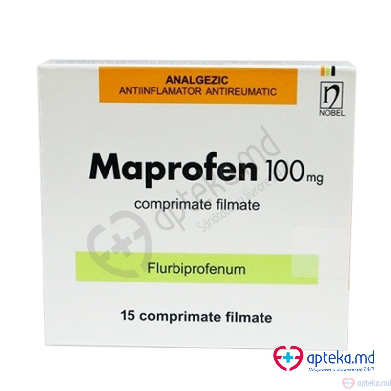 Maprofen comp. film. 100 mg N15