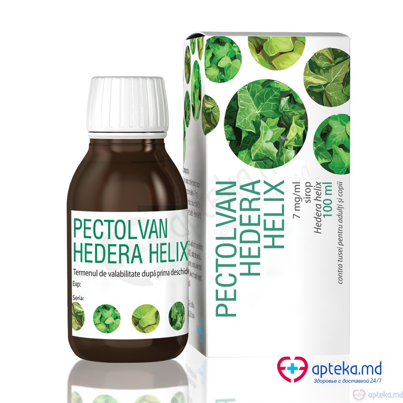 Pectolvan Hedera Helix sirop 7 mg/ml 100 ml N1