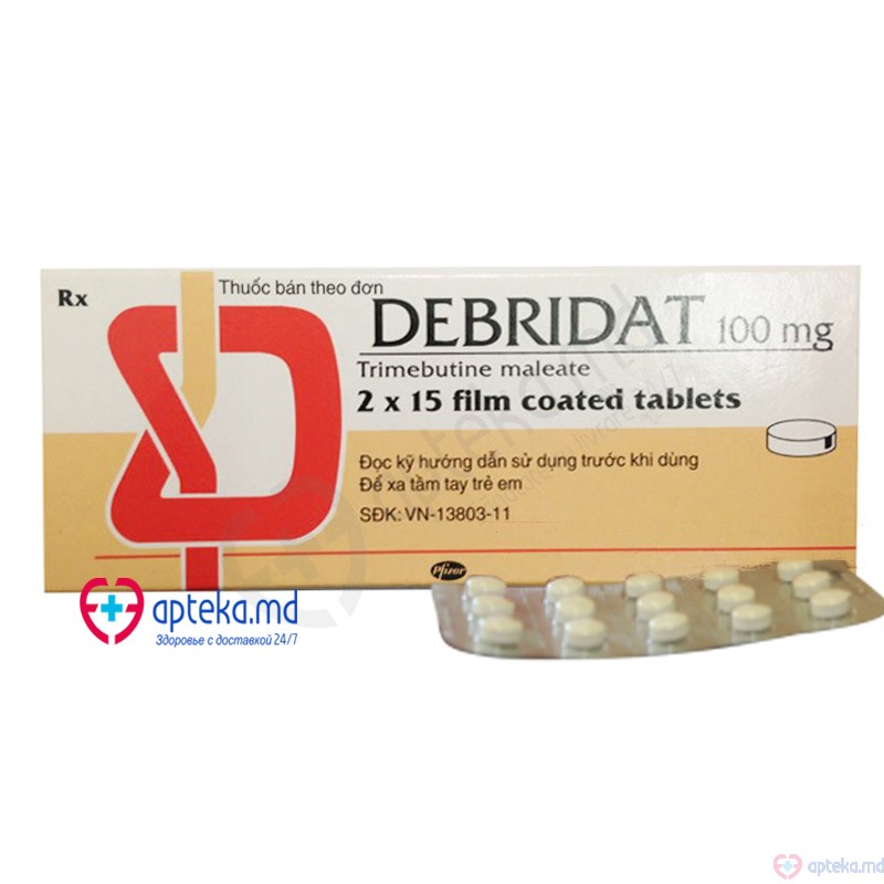 Debridat comp. 100 mg N30