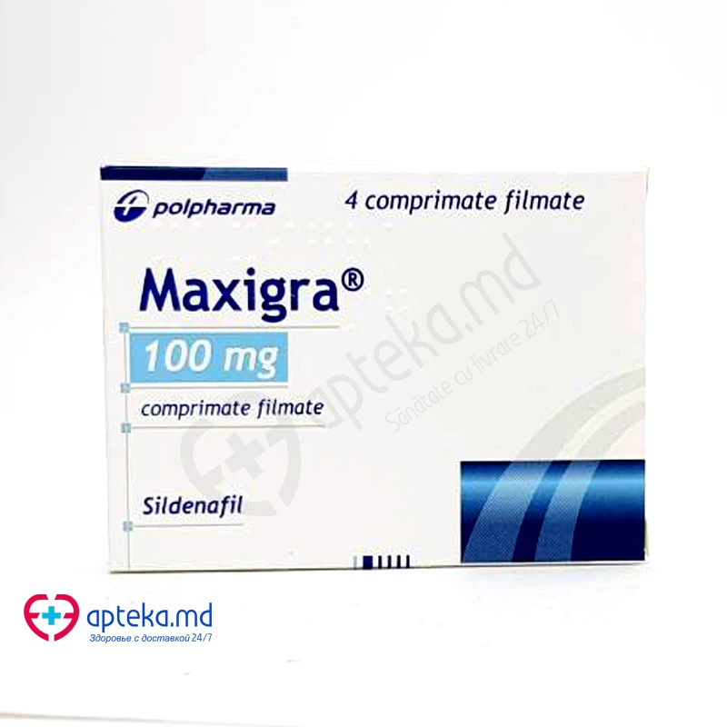 Максигра табл п/обол 100 мг N4 Максигра табл п/обол 100 мг N4