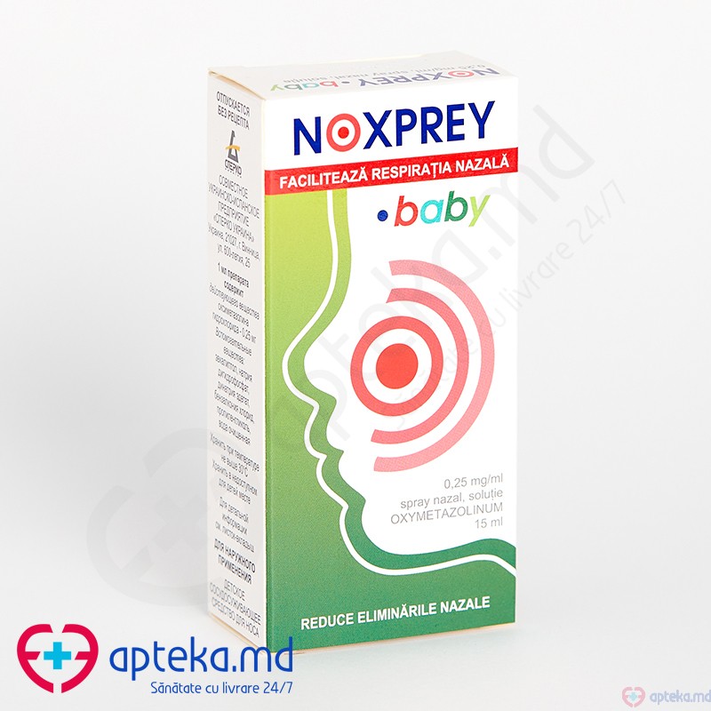 Noxprey-Baby spray naz., sol. 0,25 mg/ml 15 ml N1