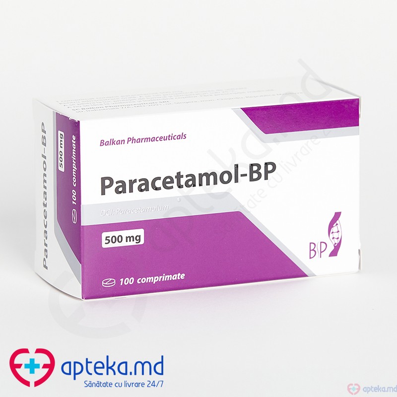 Paracetamol comprimate 500 mg N10x10