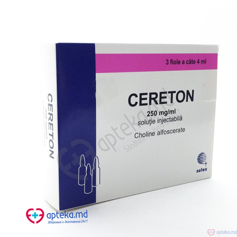 Cereton sol. inj. 250 mg/ml 4 ml N3