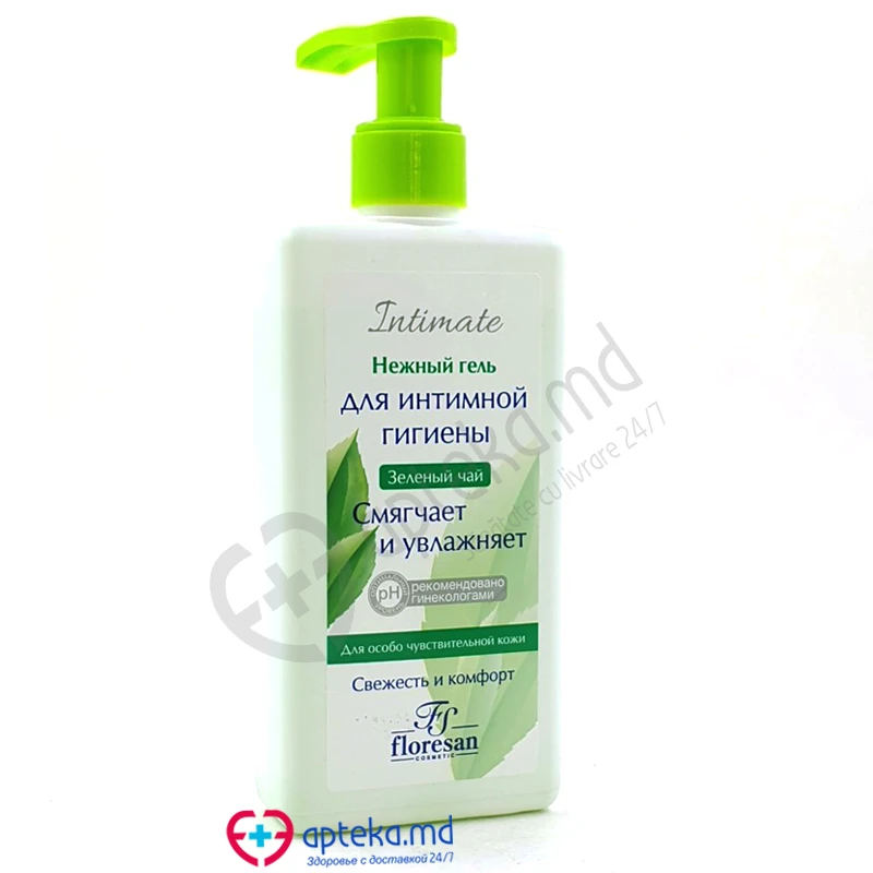 F8-302(a) Gel p/u igiena intima "Ceai verde" 250ml