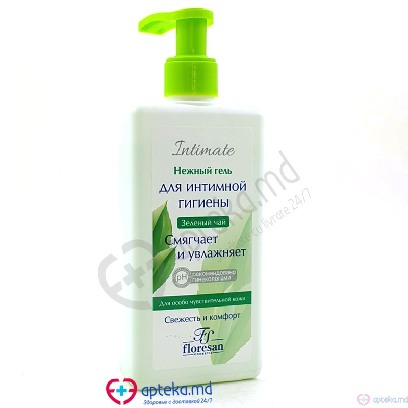 F8-302(a) Gel p/u igiena intima "Ceai verde" 250ml