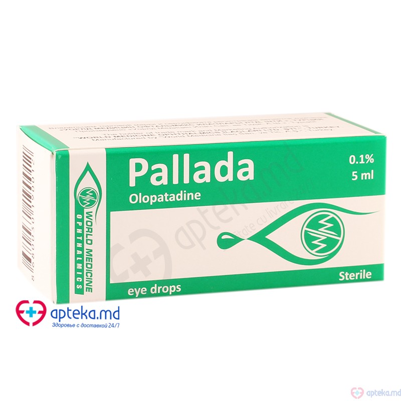 Pallada pic. oft., sol. 1 mg/ml 5 ml N1