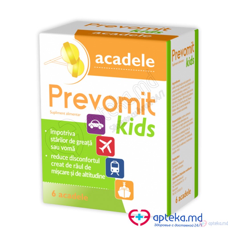 Prevomit Kids acadele N6