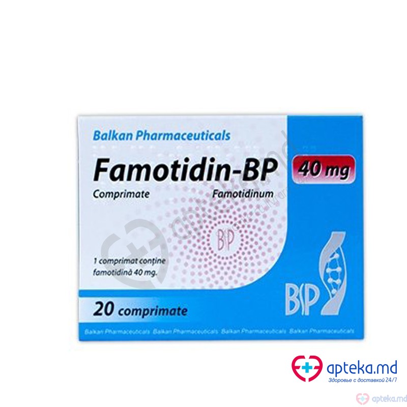 Famotidin-BP comprimate 40 mg N20