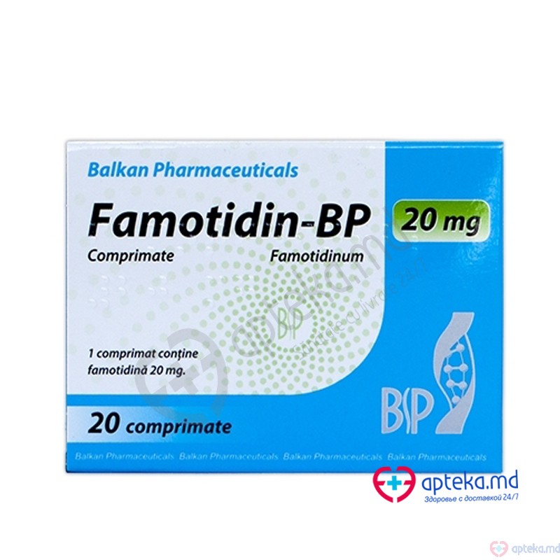 Famotidin-BP comprimate 20 mg N20