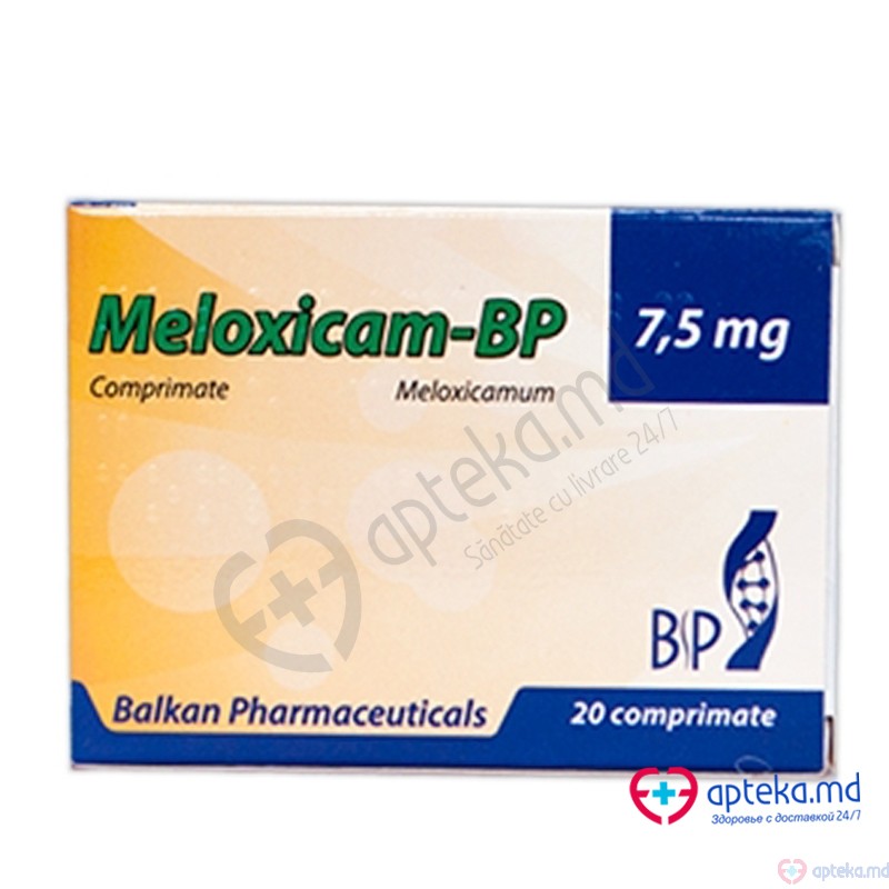 Meloxicam-BP comprimate 7,5 mg N20