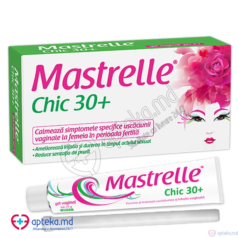 Mastrelle Chic 3-+ gel vaginal 25g