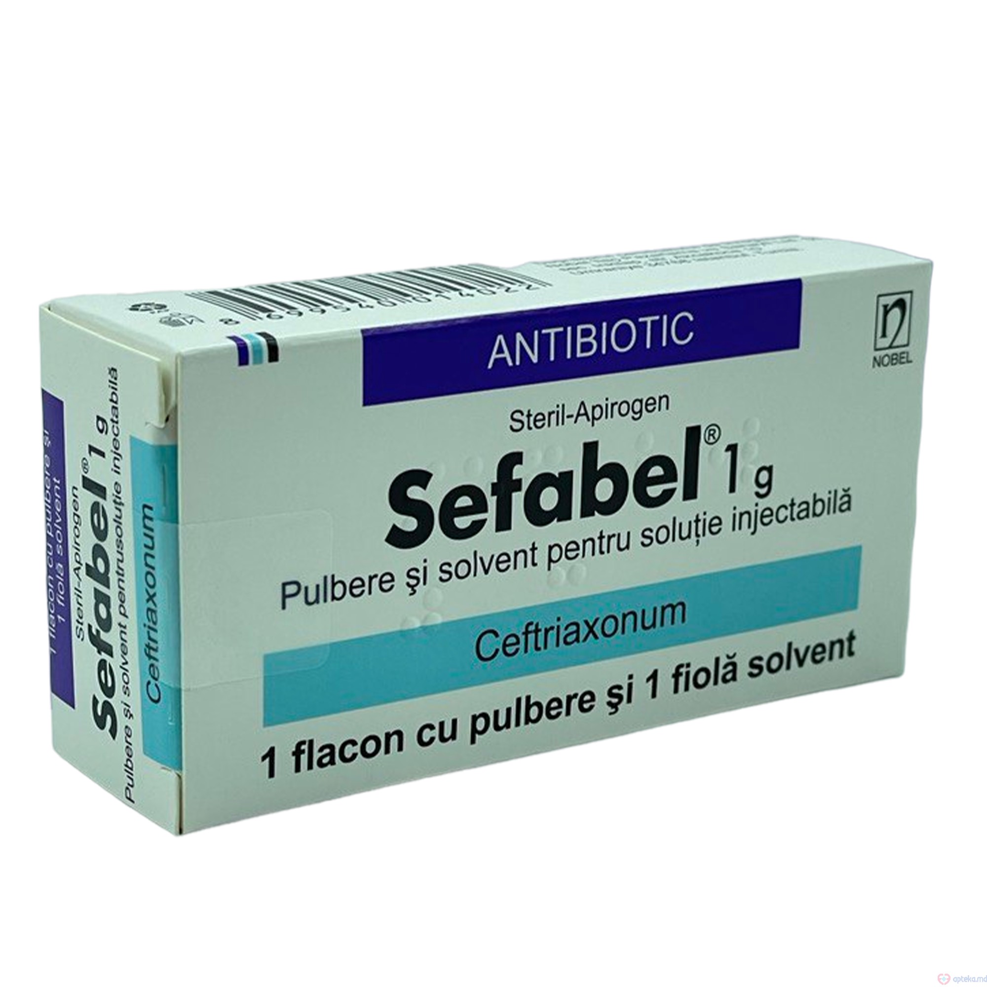 Sefabel pulb.+solv./sol. inj. 1.0 g N1+3,5 ml N1