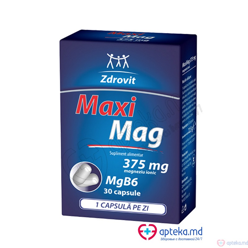 Maxi Mag 375mg N10x3