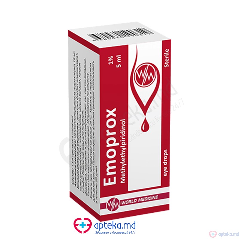 Emoprox pic. oft., sol. 10 mg/ml 5 ml N1