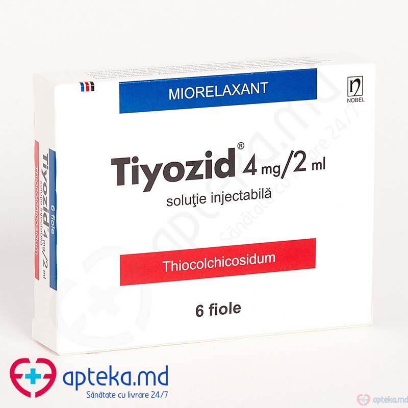 Tiyozid sol. inj. 4 mg/2 ml 2 ml N6