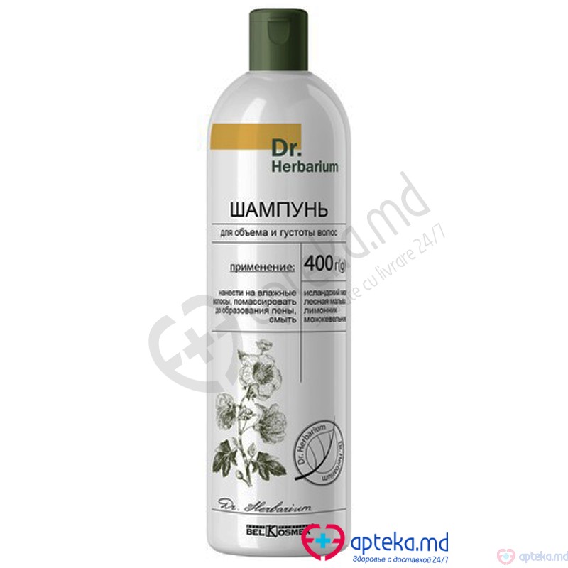 *04-21 Sampon pentru volumul si densitatea parului Dr. Herbarium 400g