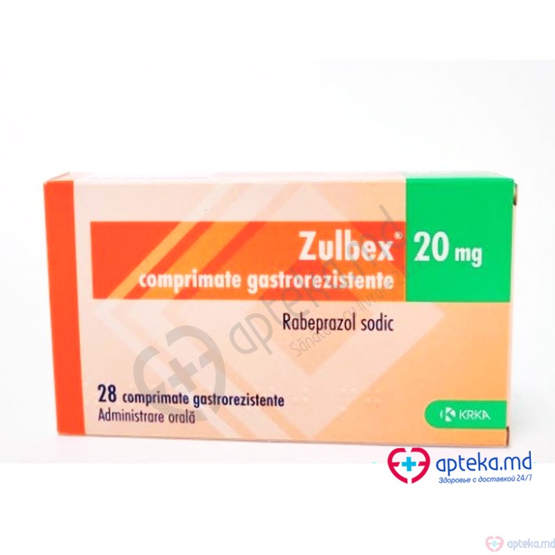 Zulbex comp. gastrorez. 20 mg N14x2