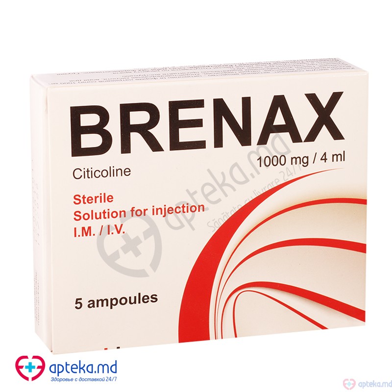 Brenax sol. inj. 1000 mg/4 ml N5