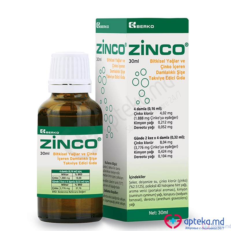 Zinco Drops pic. 30ml